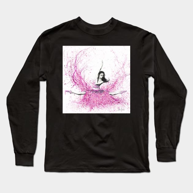 Blossom Ballet Long Sleeve T-Shirt by AshvinHarrison